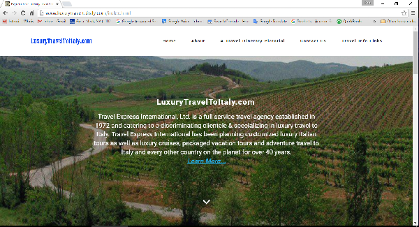 Luxury Travel To Italy